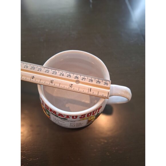 Vintage TOMATO SOUP With Recipe Soup Stoneware Bowl Mug Crock Cup Collectible - Picture 8 of 8